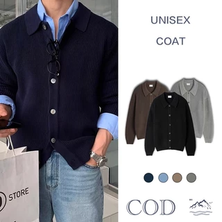 BS |coat เสื้อสเวตเตอร์ทรงหลวมสไตล์เกาหลีสำหรับผู้ชายเสื้อกันหนาว เสื้อกันหนาว