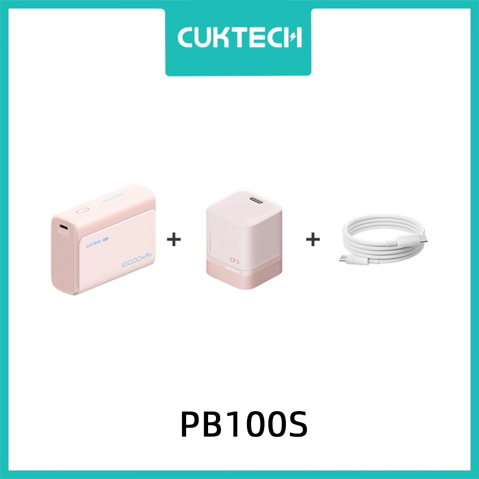 CUKTECH PB100S 30W Pocket Edition Mobile Power Bank 40W Fast Charging Gallium Nitride Charger Data C