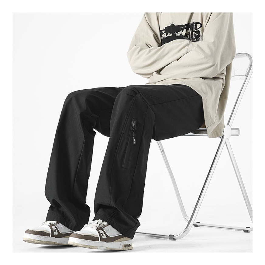 กางเกงเดินป่าเชือกรูด ป้องกันลมและน้ำ - รูปที่ 5