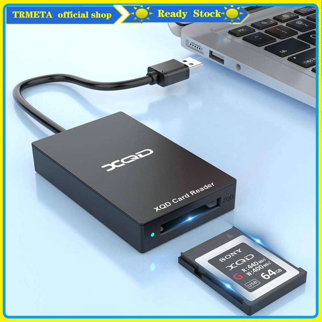XQD Card Reader type-C หรือ USB3.0 ใช้งานร่วมกับ Sony G/M Series USB Mark XQD Card, Lexar 2933x/1400