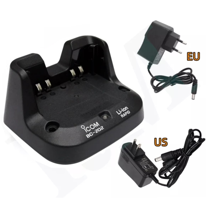 BC-202 เครื่องชาร์จสําหรับ ICOM ID-31 ID-31A ID-31E ID-51 ID-51A BP-272 BP-307