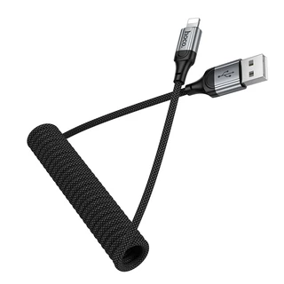 hoco. X121 สายชาร์จสปริง สนับสนุน 60W ชาร์จเร็ว Spring Fast Charging data Cable รับประกัน 1 ปี