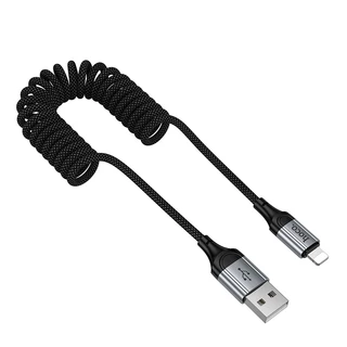 hoco. X121 สายชาร์จสปริง สนับสนุน 60W ชาร์จเร็ว Spring Fast Charging data Cable รับประกัน 1 ปี