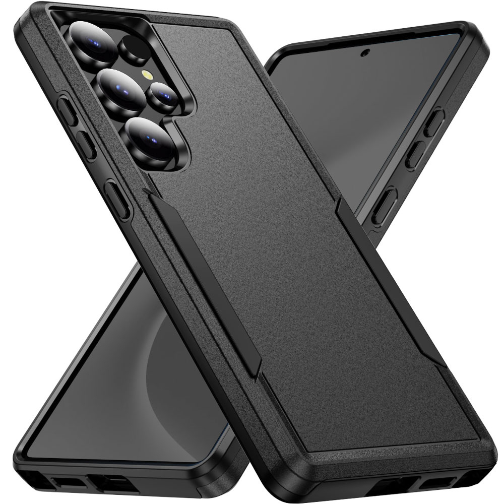 สําหรับ Samsung Galaxy S25 Ultra Case, Hard Back Soft Edge Anti-Scratch กล้องสําหรับ S25 FE/S24+/S23 Ultra/S24 FE/S23 FE/S22 Ultra/S21+/S20 FE/A56/A17/A73/A36/A73/A52/A56/A73/A73/A52/A56/A73/A56/A73/A52/A73/A56/A