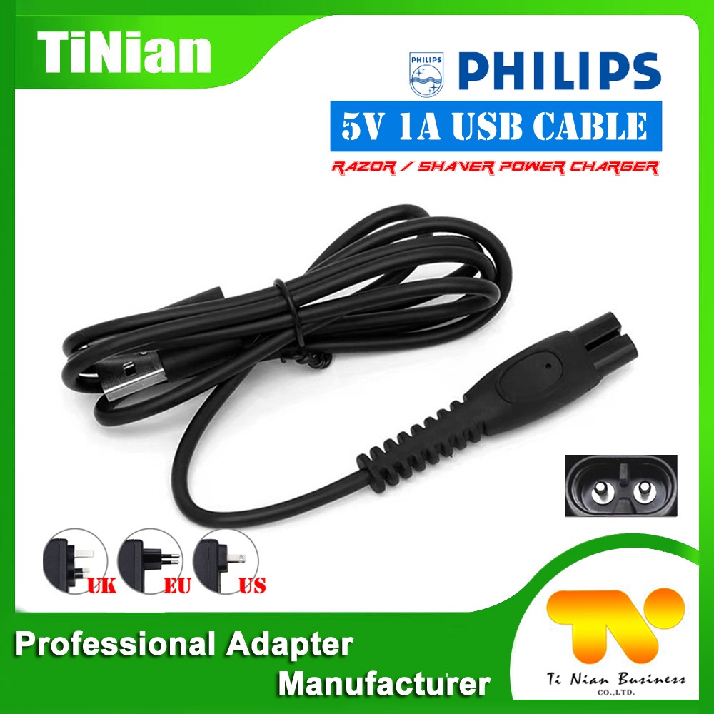 5V 1A สาย USB Power Charger สําหรับ PHILIPS S1112 S1113 S1115 S1118 S1213 S2306 S2313 PQ888 PQ889 เค