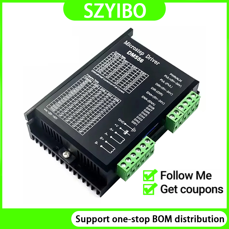 86 Stepper Motor Driver DM420/DM542C/556/860 DSP Digital DH860H ไดรฟ์บอร์ด