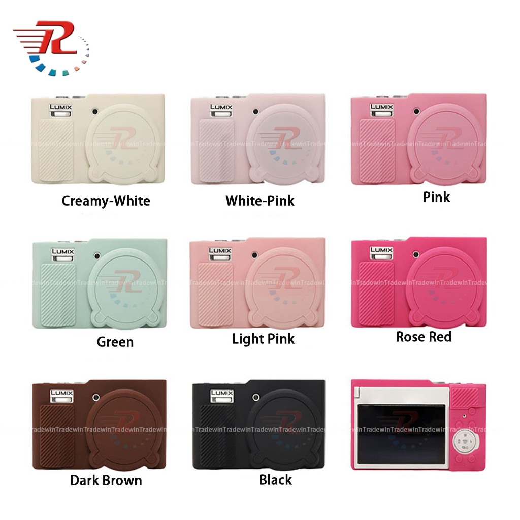 ฝาครอบเคสกล้องยางซิลิโคนสําหรับ Panasonic ZS99