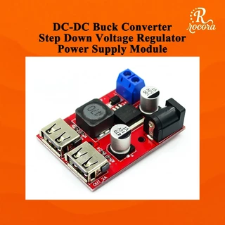 DC-DC Buck Converter 9 V/12 V/24 V/36 V ถึง 5 V 3A ขั้นตอนลงตัวควบคุมแรงดันไฟฟ้าโมดูลจ่ายไฟสําหรับเครื่องชาร์จรถยนต์ระบบพลังงานแสงอาทิตย์ (C6B4)
