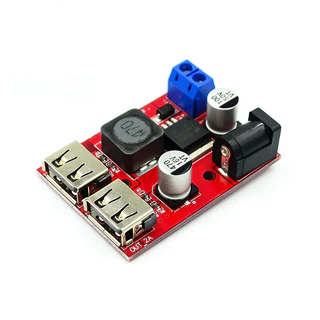 DC-DC Buck Converter 9 V/12 V/24 V/36 V ถึง 5 V 3A ขั้นตอนลงตัวควบคุมแรงดันไฟฟ้าโมดูลจ่ายไฟสําหรับเครื่องชาร์จรถยนต์ระบบพลังงานแสงอาทิตย์ (C6B4)
