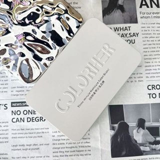 COLORHER · กล่องเหล็กจัดเก็บเล็บปลอม แข็งแรง กันน้ำ