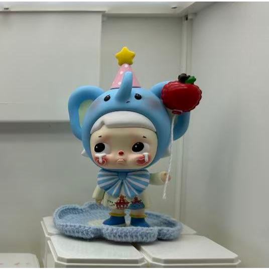 KuBao Baby Elephant Battle Posture Big Baby Hand-Made เครื่องประดับอินเทรนด์เล่นของขวัญน่ารักของสะสม