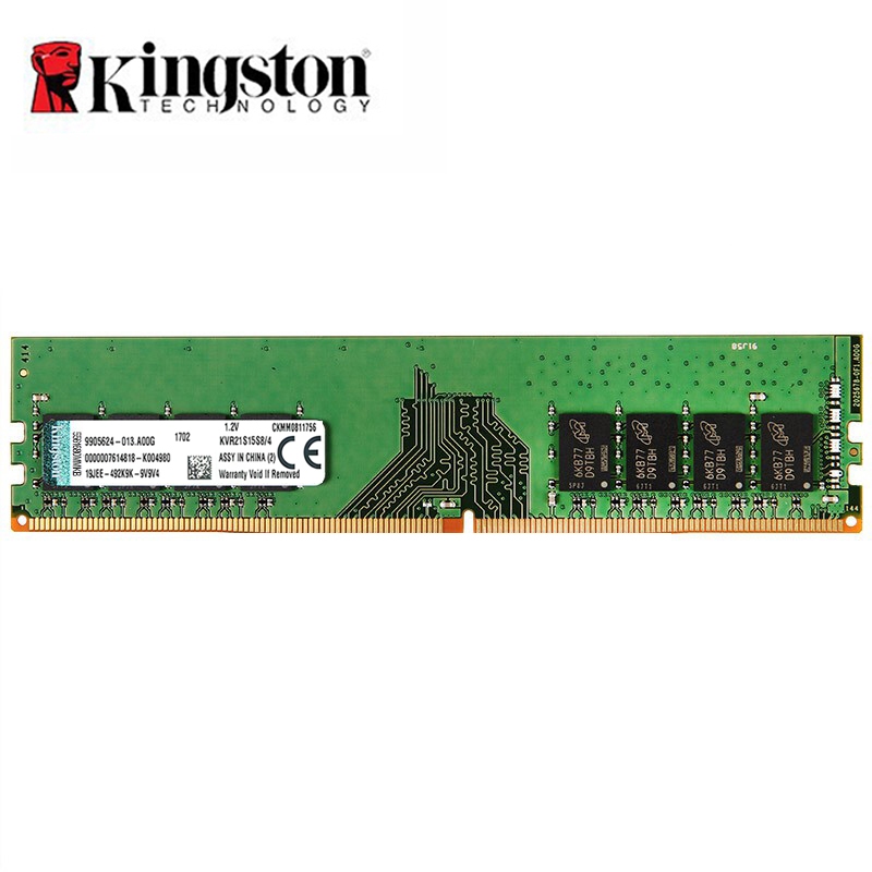 Kingston DDR4 RAM 4GB 8GB 16GB DDR4 2133MHz 2400MHz 2666MHz 3200MHz PC4 288pins ความทรงจําเดสก์ท็อป 
