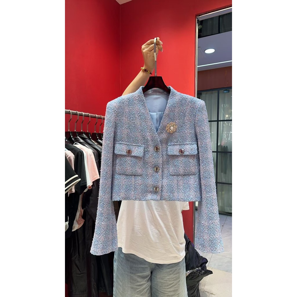 2025 ล่าสุด CHa Womens Long Sleeve Blue Jackets Size:S_L _ZLxJo1GiL2g8nFwQDE855xZKIc82X8/_dhvJor-Mz6