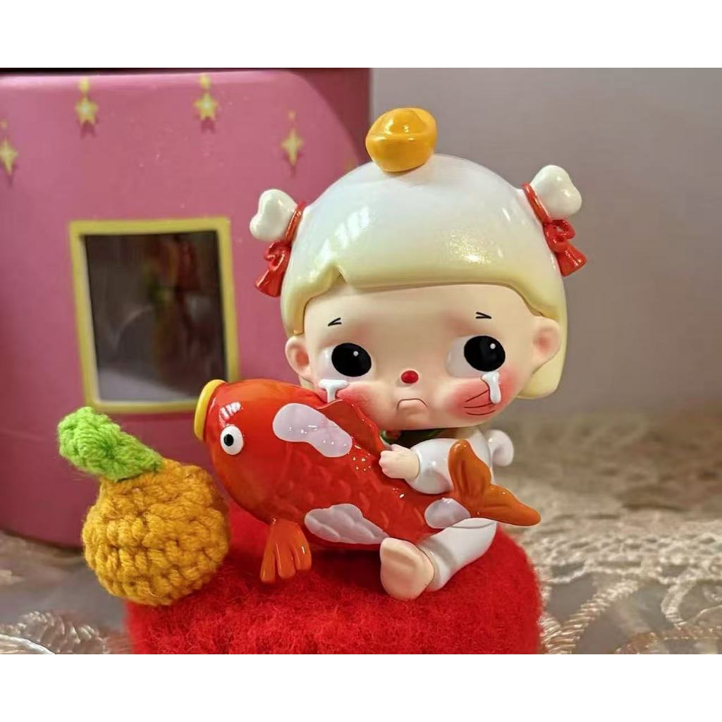 Kubao studio kubao Lucky Cat ท่านั่งรูปอินเทรนด์เล่นตุ๊กตาของเล่นตุ๊กตาของขวัญ