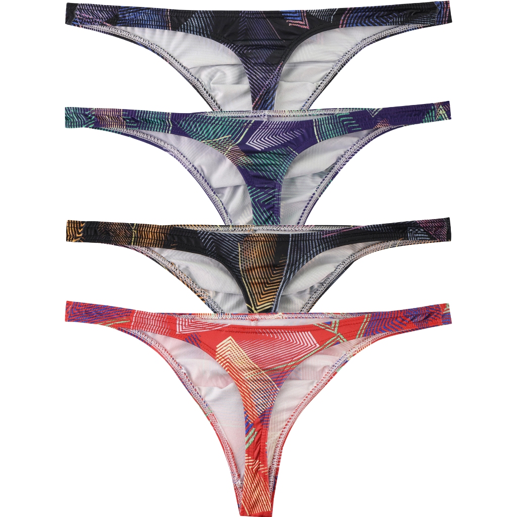 ชุดชั้นในชายแบบ Jockstrap ลูกไม้โปร่งใส