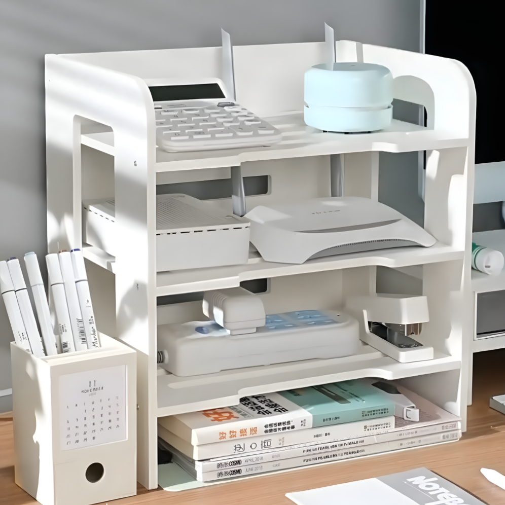 ชั้นวางไวไฟ ชั้นวางเราเตอร์ไร้สาย ชั้นวางเก็บของ ชั้นวางกล่องเซ็ตท็อป ชั้นวางเก็บของ ชั้นวางเดสก์ท็อป ตู้เก็บของเดสก์ท็อปสำนักงาน