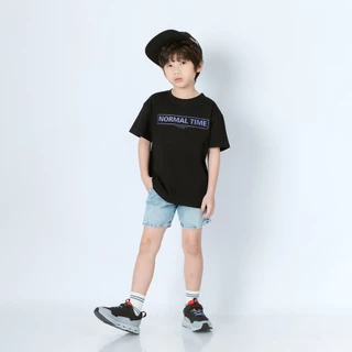 B&R Kids【เสื้อยืดเด็กแขนสั้น】 จัดส่งจากประเทศไทย เสื้อคอกลมเด็กผู้ชาย ลายพิมพ์แฟชั่น ทรงหลวมลำลอง ใส่สบาย ระบายอากาศได้ดี