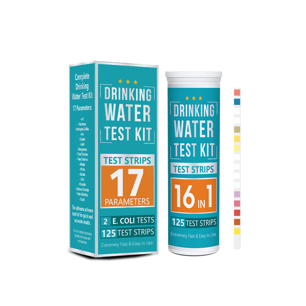 แผ่นตรวจน้ํา 17 ใน 1 สําหรับน้ําดื่ม - รูปที่ 3