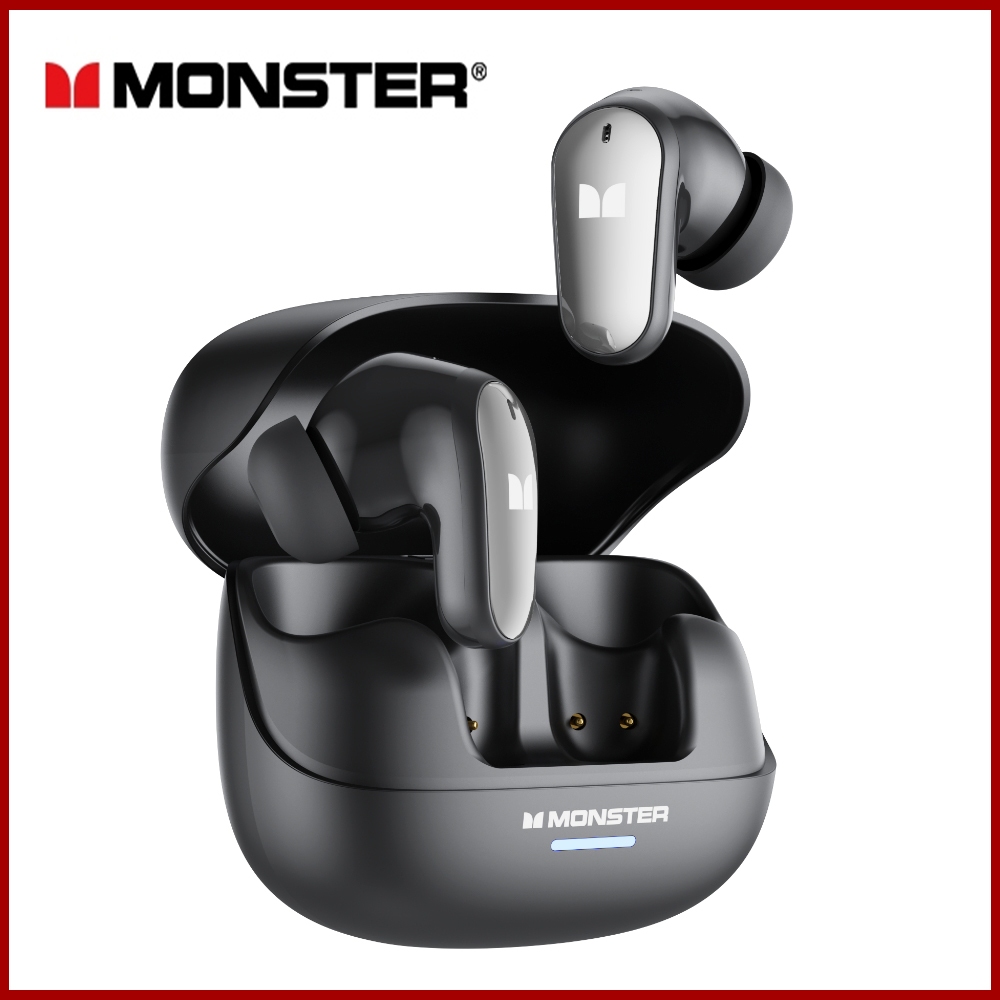 Monster MQT52 หูฟังบลูทูธไร้สาย HiFi HD Call ลดเสียง อายุการใช้งานแบตเตอรี่ยาวนาน พร้อมไมโครโฟน