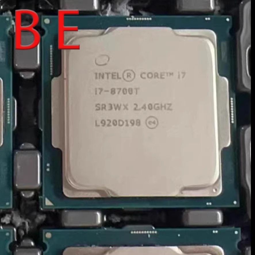 8Th Gen Core i7-8700T LGA 1151 โปรเซสเซอร์ CPU SR3WX หกแกน 2.40GHz 35W