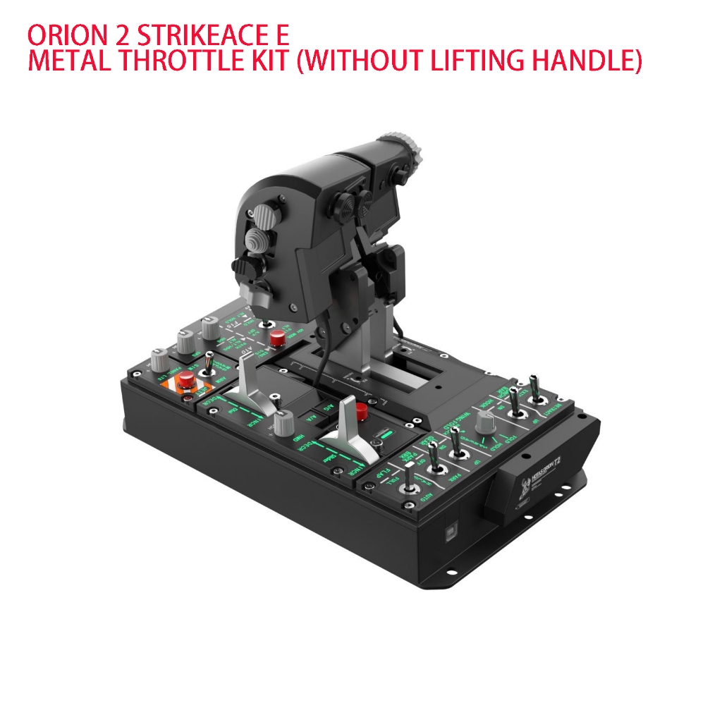 WINWING Orion2 StrikeAce EX เที่ยวบินคันเร่งโลหะคันเร่ง Grip Flight Simulator ชุดสําหรับ DCS MSFS X-