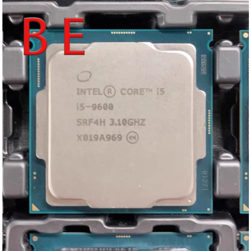 9Th Gen Core i5-9600 LGA 1151 โปรเซสเซอร์ CPU 6Core 3.1GHz สูงสุด 4.6GHz 9MB คอมพิวเตอร์เดสก์ท็อป