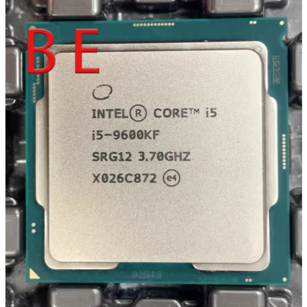 9Th Gen Core i5-9600KF LGA 1151 โปรเซสเซอร์ CPU 3.7GHz หกแกน 9MB แคช Coffee Lake