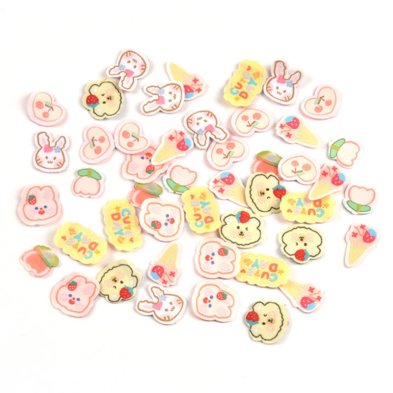 ปักแพทช์หลากหลายแบบสำหรับงานฝีมือและตกแต่งเสื้อผ้า 30 ชิ้น CP4279