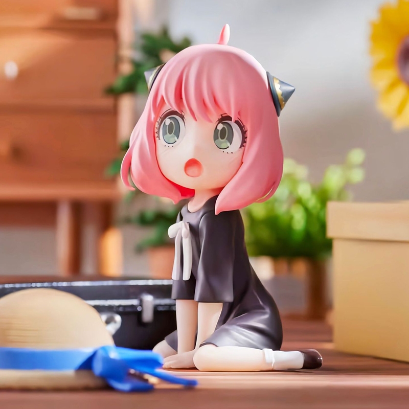 7.5 ซม.อะนิเมะ Spyfamily รูปตุ๊กตา Yor Forger ตุ๊กตาน่ารัก Anya Forger ตัวเลข PVC คอลเลกชันเดสก์ท็อปปริมณฑลของเล่นของขวัญ