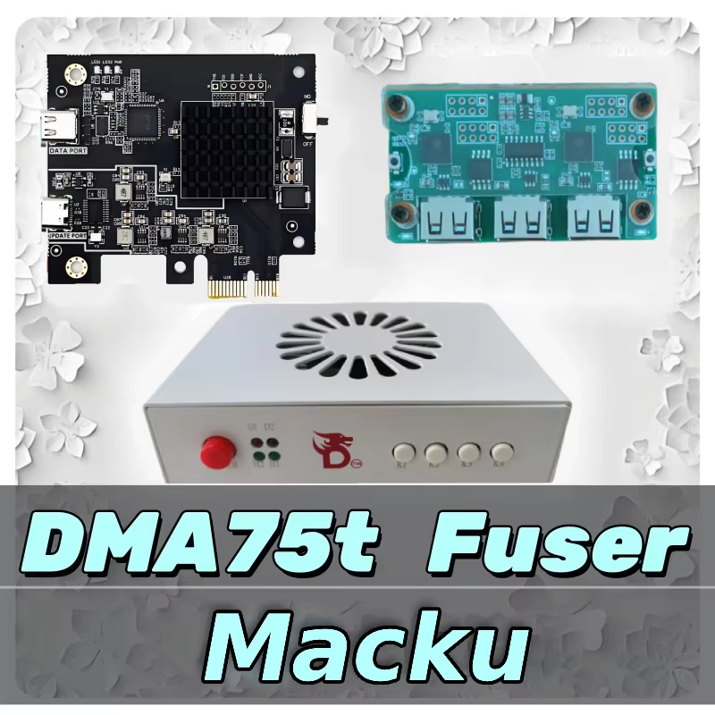 75T DMA Bundle - Dma Card 75t Board + 6Th Gen Fusion Device HDMI Fuser + Macku - DMA Kit Set