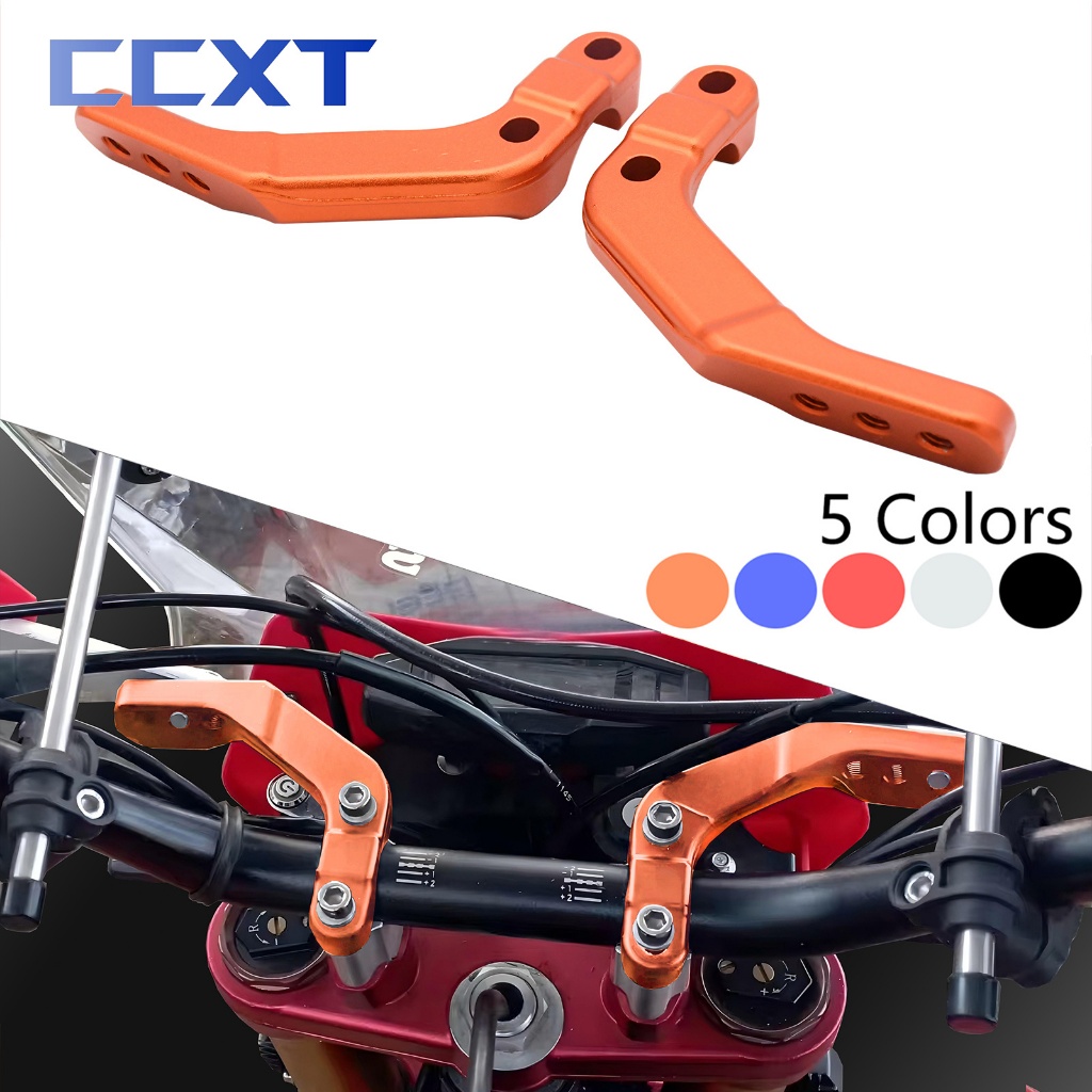 รถจักรยานยนต์ CNC Handguard Bracket 28 มม.Handlebar Retrofit สนับสนุนสําหรับ KTM EXC EXCF XC XCF XCW SXF TPI หกวัน 125-530