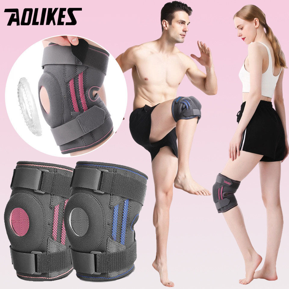 AOLIKES 7911 รองเข่าสำหรับกิจกรรมออกกำลังกาย สนับสนุนและป้องกันข้อเข่า Patella Joint Support