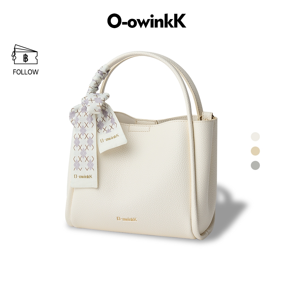 OWINKK Scarves Bag กระเป๋าสะพายไหล่ หนังนิ่ม มาพร้อมถุงเก็บของ