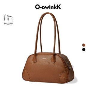 OWINKK Ovalo Bag กระเป๋าถือ หนัง PU ความจุใหญ่