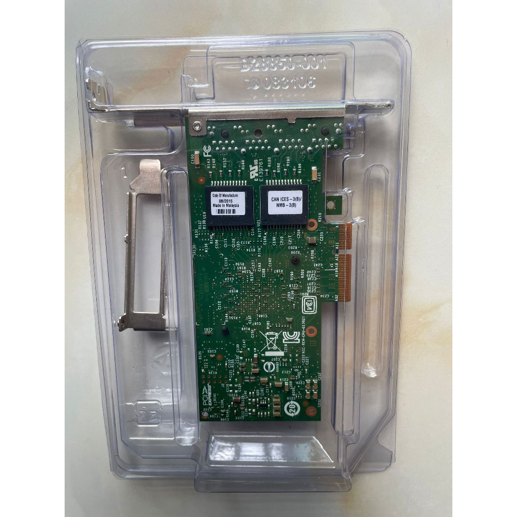 [สต๊อกพร้อม] Intel I350T4V2 สไตล์เดียวกันรุ่นLenovo FRU03T8760 ชิปIntel I350AM4 สี่พอร์ต 1Gการ์ดเครื