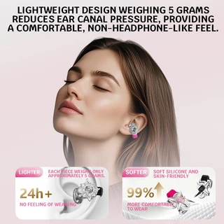 【ERDU】Hi-res LDAC หูฟังบลูทูธ clip on หูฟังไร้สาย Open Ear Headphone[ประกันศูนย์ไทย]