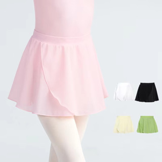 ชุดเต้นรําเด็กกระโปรงสั้นฤดูร้อนสาวกระโปรงบัลเล่ต์กระโปรงผ้า…