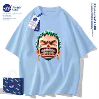 เสื้อยืดผ้าฝ้าย NASA รุ่นใหม่ฤดูร้อน 2026ดีไซน์ทันสมัยพิมพ์ลายแฟชั่น ใส่สบายและโดดเด่น