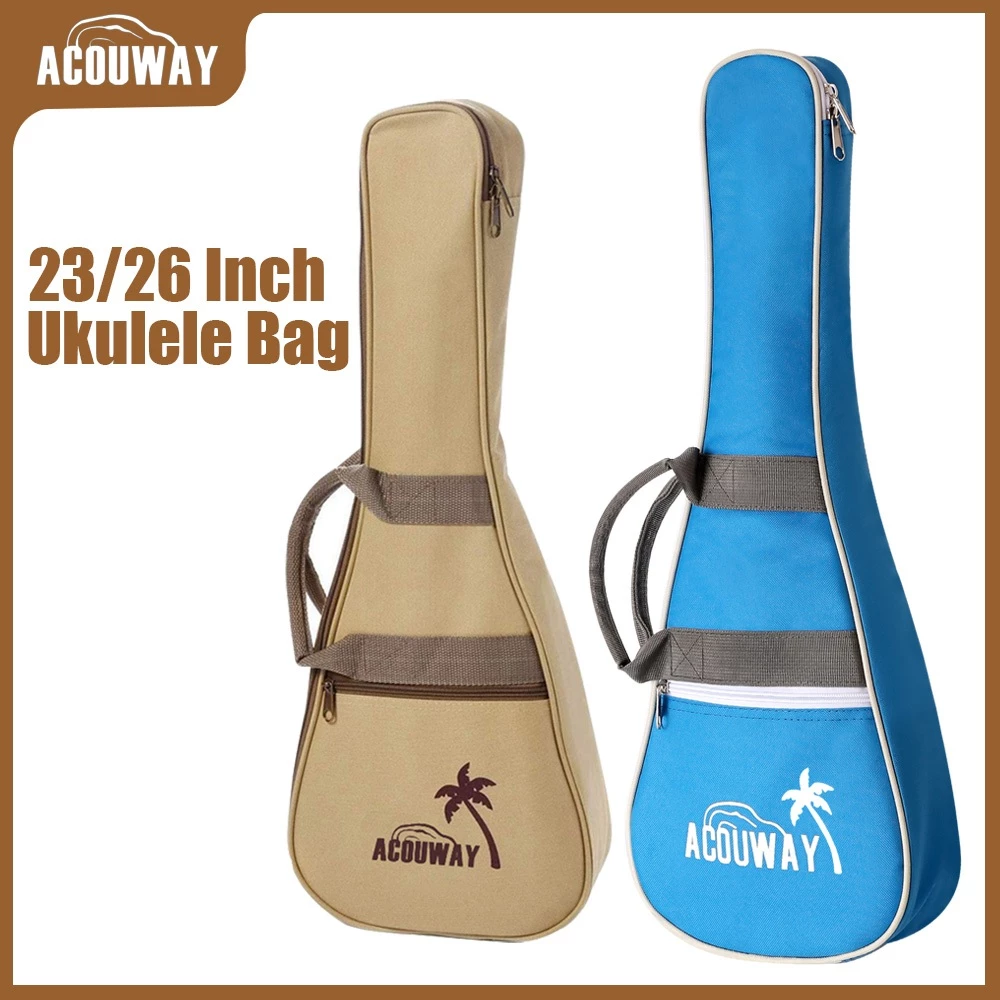 24/26 นิ้ว กระเป๋าอูคูเลเล่ ukulele bag กระเป๋าเป้สะพายหลังกันน้ำหนา อูคูเลเล่ อูคูเลเล่เป้ กระเป๋าใส่อูคูเลเล่