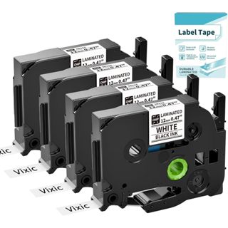 Phomemo 4 packs 12mm laminated label tape Waterproof and oil…