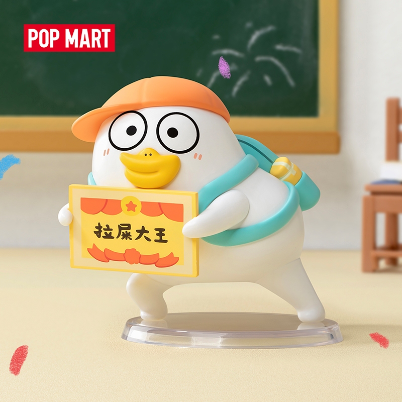 POP MART Duckyo Never Grows Up Series Figures Blind Box Figure Action Toys Figure Birthday Gift Kid Toy