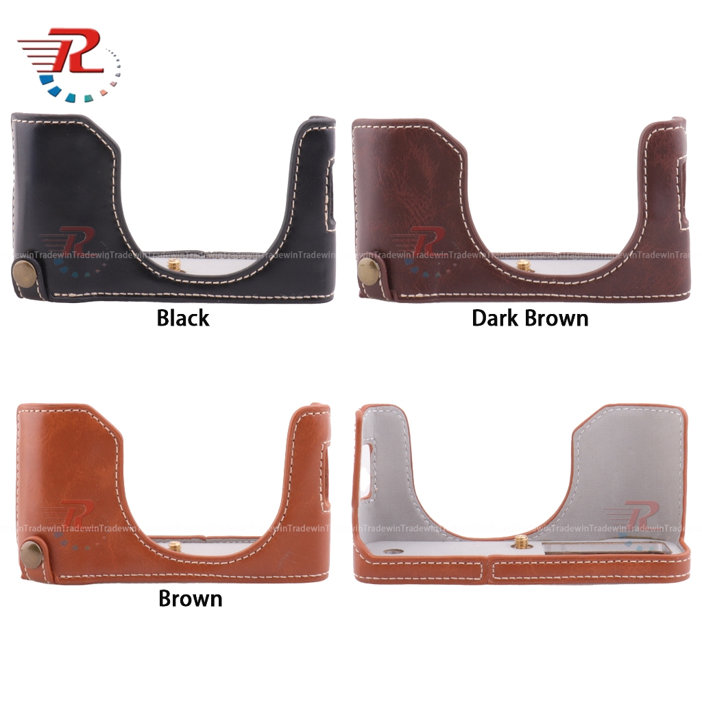 กระเป๋ากล้องหนังครึ่งเคสสําหรับกล้อง Fujifilm X100VI