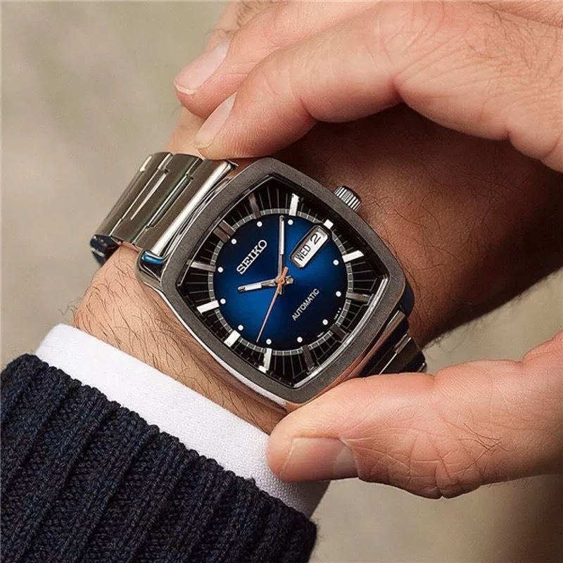 SEIKO ใหม่ SNKP23 Mens Water Mechanical นาฬิกา Professional ดําน้ําอัตโนมัติ/Quartz นาฬิกานาฬิกาผู้ชายสีขาวป้ายนาฬิกากันน้ํา Jam Tangan Lelaki