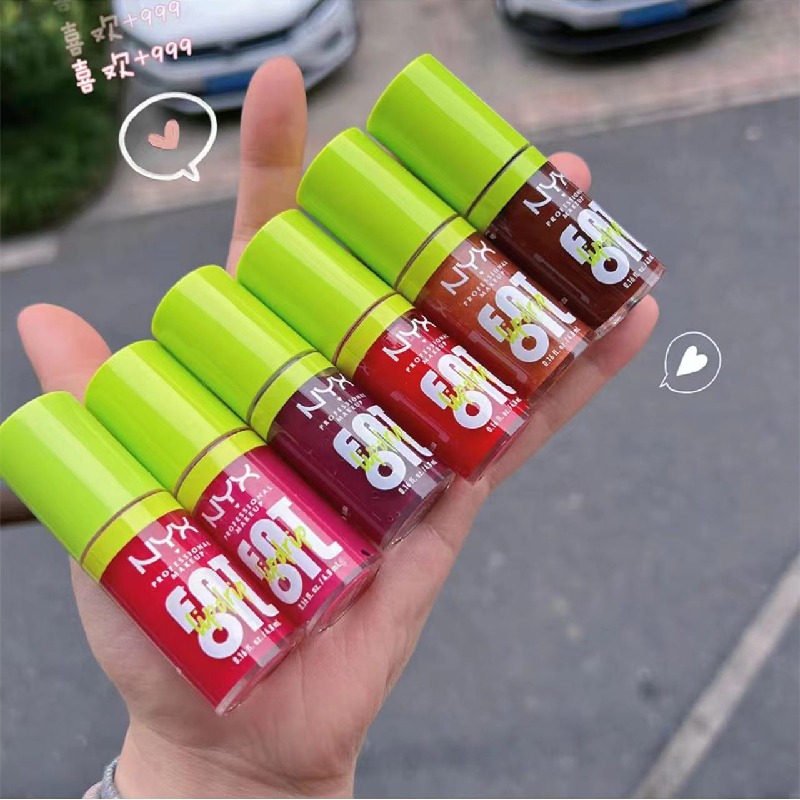 NYX Fat Oil Lip plumping Oil Fat Oil water light ลิปกลอสบำรุงริมฝีปาก ลิปกลอส 4.8 มล.