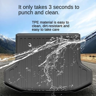 สําหรับ chery v23 แผ่นรองกระโปรงท้ายรถ วัสดุ TPE boot tray กันน้ำ-กันลื่น ทนรอยขีดข่วน อุปกรณ์จัดเก็บของในรถยนต์ไฟฟ้า ของแต่งรถยนต