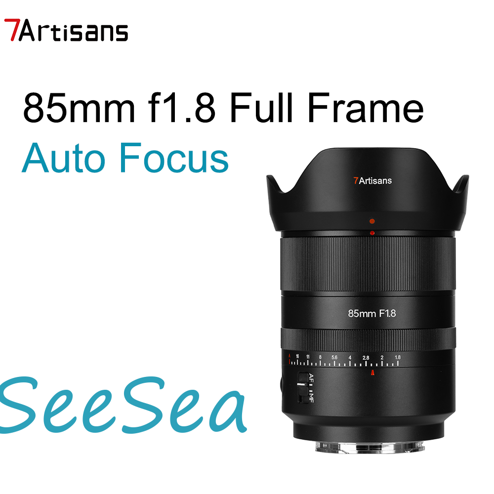 7Artisans 85 มม.f1.8 เลนส์ AutoFocus แบบเต็มเฟรมสําหรับ Sony E / Nikon Z Mount 85mm f1.8