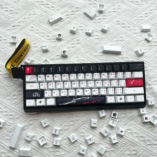 Thai Yukiaim Keycaps PBT dye-sub mechanical keyboard caps โปรไฟล์เชอร์รี่