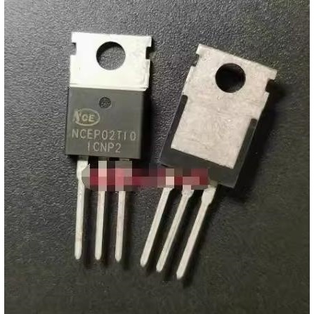 5pcs NCEP02T10 TO-220 100A 200V MOS ทรานซิสเตอร์ fleid effect tude