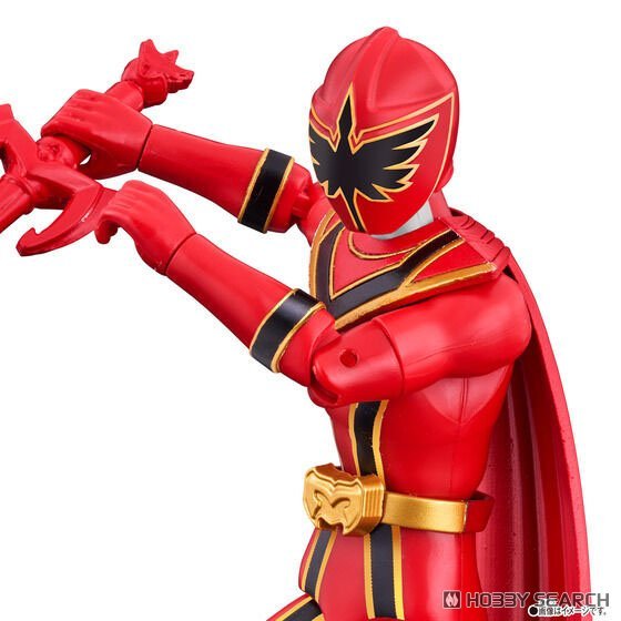 [คลังสินค้าพร้อม] BANDAI สินค้าใหม่ Super Movable Mahou SENTAI Magiranger Red สําเร็จรูปรุ่น - รูปที่ 4