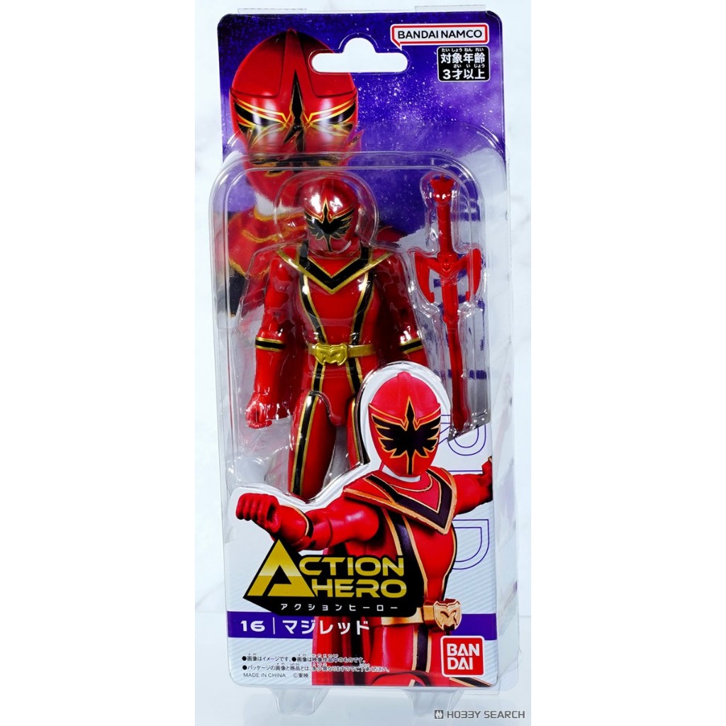 [คลังสินค้าพร้อม] BANDAI สินค้าใหม่ Super Movable Mahou SENTAI Magiranger Red สําเร็จรูปรุ่น
